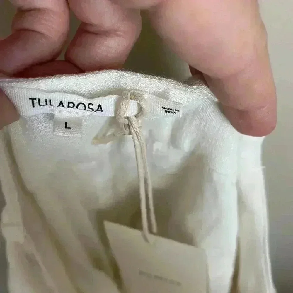 Tularosa‎ Celia Pant White Size Large